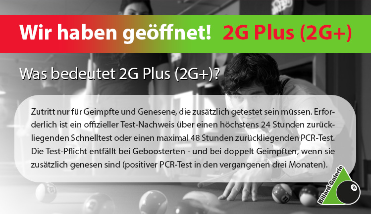 2G Plus / 2G+ Hinweis